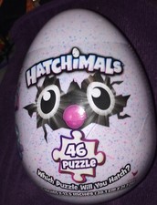 HATCHIMALS Puzzle Egg 46 Piece Puzzle 15" x 12" Which Puzzle Will You Hatch New