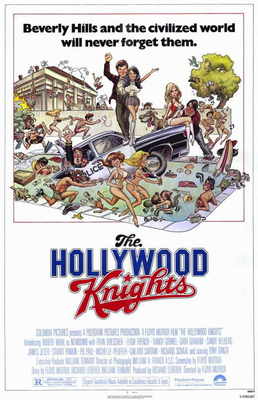 THE HOLLYWOOD KNIGHTS USオリジナル映画ポスター HOLLYWOOD KNIGHTS Movie POSTER 11x17 B Robert Wuhl Michelle