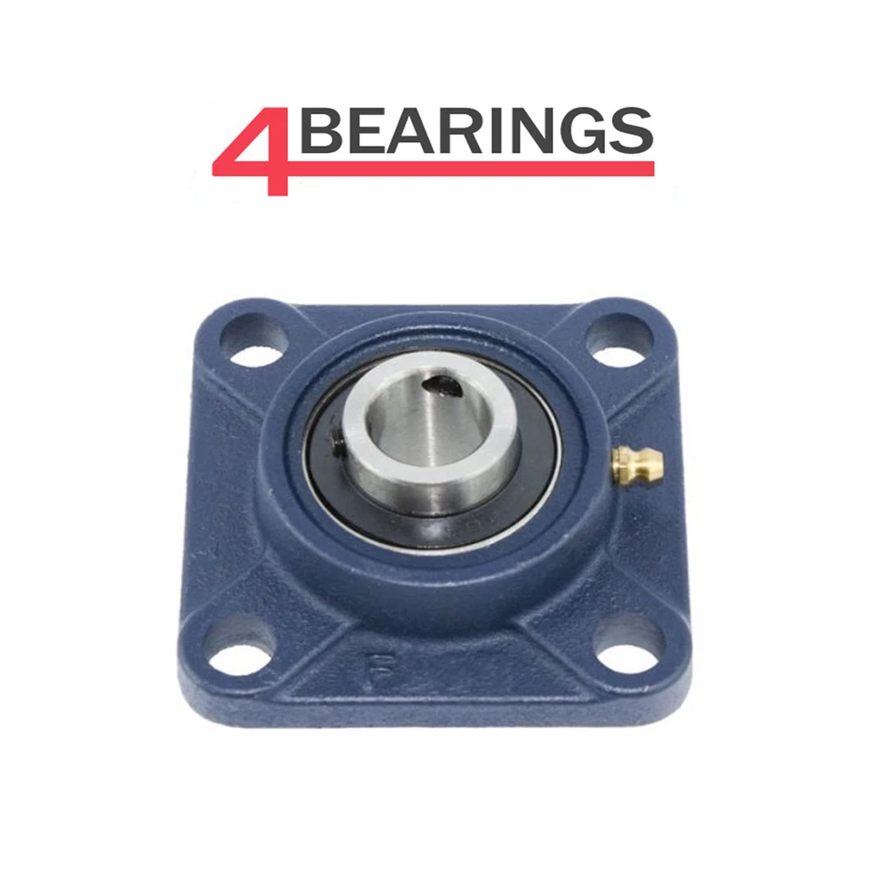 UCF METRIC SELF LUBE SQUARE FLANGE PILLOW BLOCK BEARING UCF201 - UCF212 - Image 2 of 2