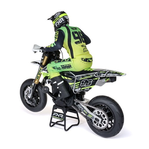 Losi LOS-2310 1:4 Promoto-SM FXR Supermoto Motorrad RTR mit Akku und Ladegerät W - Bild 8 von 13