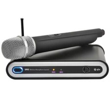 Qtx 171.803 Uhf Wireless Microphone System With Desktop Receiver Upto 50m Range