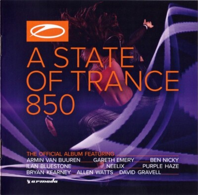 (67) 'A State Of Trance 850'- Rare Dutch Armada 2CD 2018-Techno/House-New