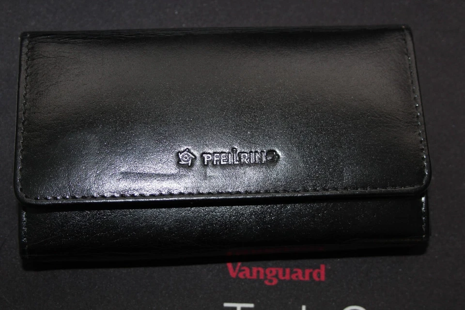 Pfeilring 5pc Manicure Set Scissors Tweezer W/BLACK CASE Germany ETUI 0195620301 - Image 3 of 3