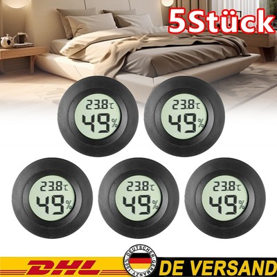 2-10x Digital Hygrometer Mini Thermometer Luftfeuchtigkeit Temperaturmesser Slim