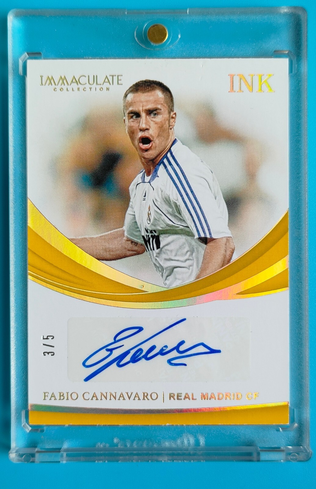 2024 Panini Immaculate Cannavaro Auto 2024 Panini Immaculate Cannavaro Auto