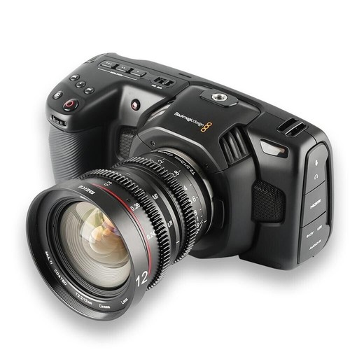 Meike 12 mm T2.2 obiettivo cinema messa a fuoco manuale grande apertura per Panasonic MFT M4/3 - Foto 6 di 9