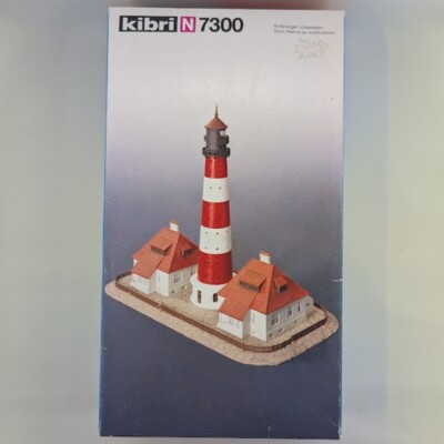 kibri N 7300 灯台 Kibri #7300 N Scale Lighthouse and Keepers Cottage Kit | eBay