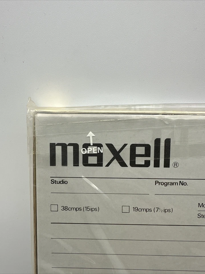 Maxell UD 35-180 Sound Recording Tape 3600 10.5 BLANK Reel to Reel factory bag - Image 3 of 4