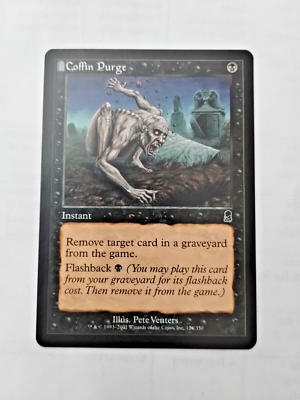 MTG Coffin Purge Odyssey 124/350 Regular Common - Uncirculated | eBay