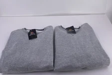 2 Fruit of the Loom Sofspun Crewneck Sweatshirt Mens XL Gray KSF72R