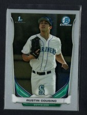 2014 Bowman Chrome Prospects AUSTIN COUSINO Seattle Mariners
