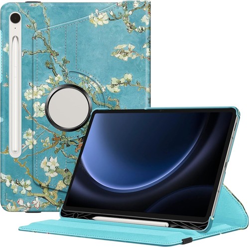 Rotating Case for Samsung Galaxy Tab S9 FE/Tab S9 2023 360°Swiveling Stand Cover - Picture 15 of 15