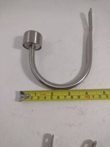 Curtain Holdbacks set of 4 for Draperies Curtain tiebacks Hook,Tejatan - Picture 7 of 7
