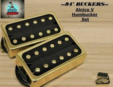 G.M. 94' Buckers Vintage output Alnico 5 Humbuckers Gold / Black
