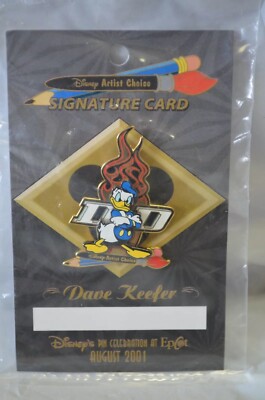 ★レア！★2001年★WDW★アーティストチョイスピン★ドナルドダック★ Walt Disney 2001 Pin Trading Artist Choice 3D 
