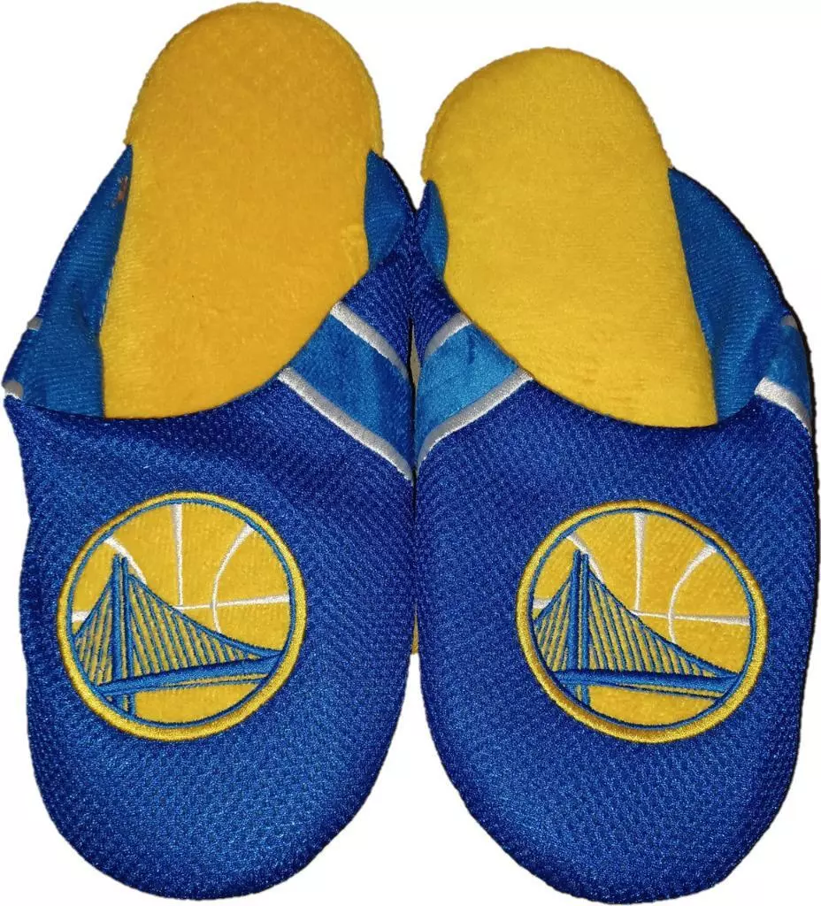 Golden State Warriors Size X Large Men s Jersey Slide Slippers