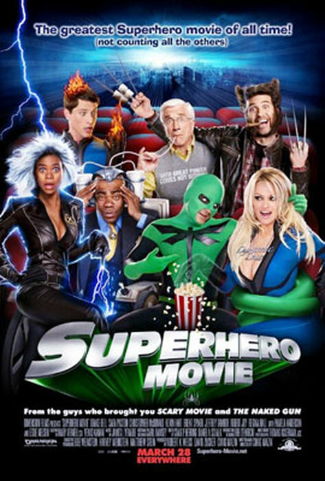 Superhero Movie (Double Sided Regular) Original Movie Poster