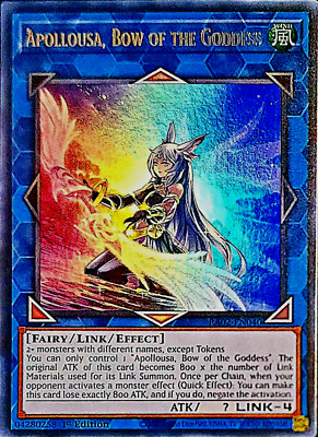 Apollousa, Bow of the Goddess RA02-EN040 (Alternate Art/UR)