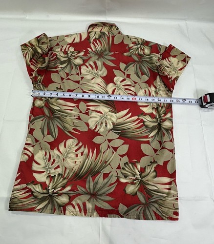 Vintage Pierre Cardin Hawaiian Short Sleeve Button Up Shirt Size Medium Korea - Picture 6 of 8
