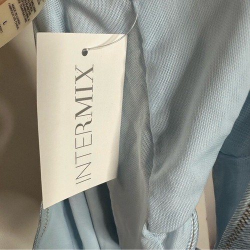 Parte inferior de bikini Jonathan Simkhai azul cintura alta talla: L - Imagen 7 de 8