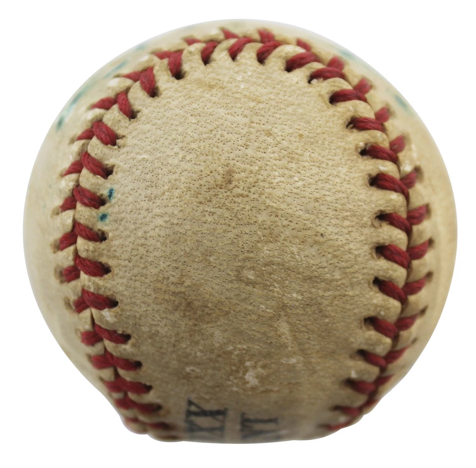 Red Sox Jimmie Foxx Signed Jimmie Foxx Restaurant Mini Baseball JSA #XX11864 - Image 3 of 4