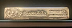 20 oz .999 Silver Bullion Long Cast Bar by Scottsdale Mint #A397