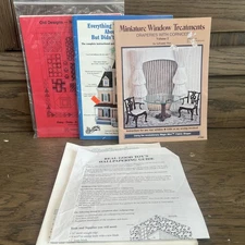 Miniature Dollhouse Making Instructional Material Bundle 