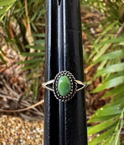 Indianer Sterling Silber Ring mit Türkis