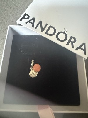 Pandora Zweiteiliger Muschel Charm 925 Silber ALE Silber Charm Bead