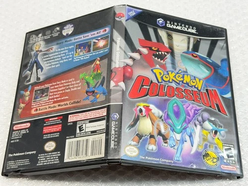 Pokemon Colosseum (Nintendo GameCube) Disc & Case Tested