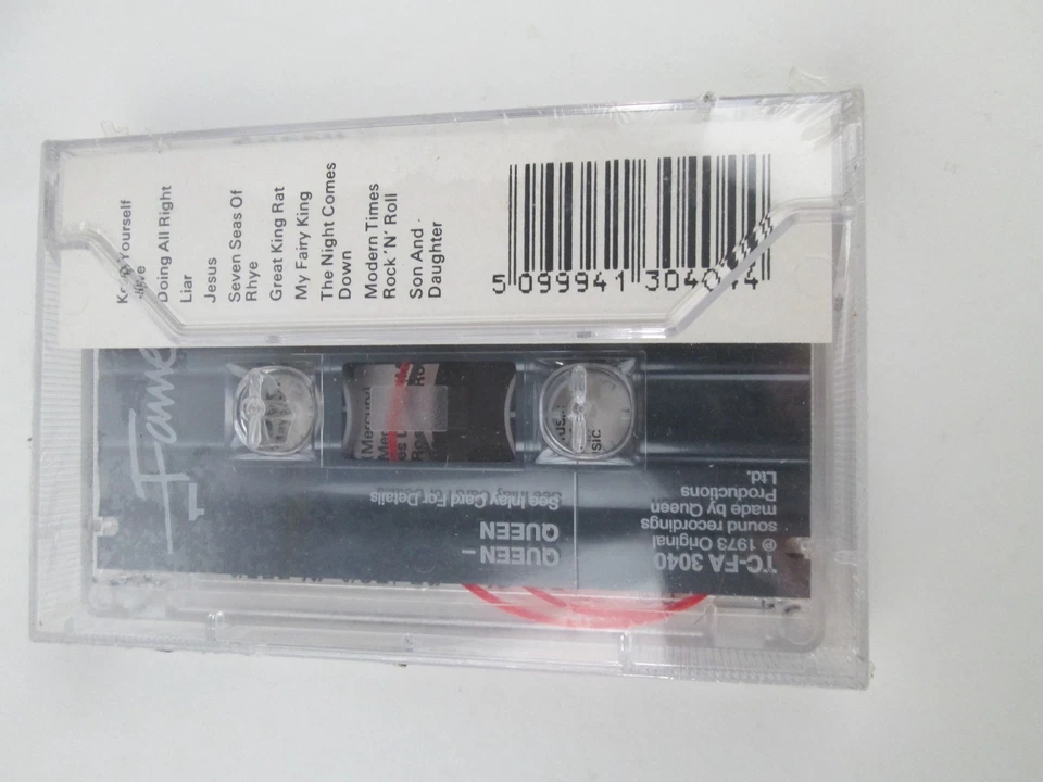 QUEEN: Fame EMI Cassette Tape NEW Sealed Vintage - Image 4 of 4