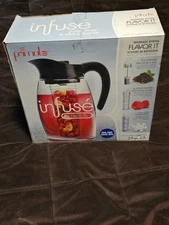 Primula Beverage Pitcher System Flavor Infuser 2.9qt 2.7L PFBK-3725 Nib