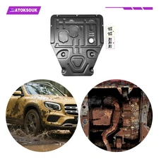 Engine Splash Shield For Benz GLB220 2020-2023 Heavy Skid Plate W/Service Hole