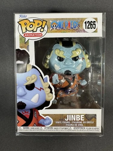Funko Pop! Jinbe One Piece Jinbe #1265 With Pop Protector Animation