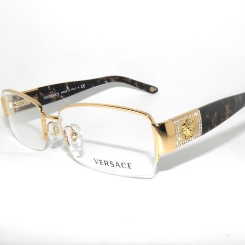 Versace 1175B 1002 Eyeglasses Gold 53-17-135 Brand New