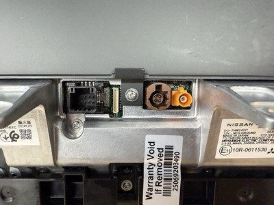 2022-2025 OEM Nissan Altima Display TV Screen information 28090