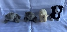 Babe The Pig Movie 1995 McDonald's Happy Meal Toys Lot Of 4 Cats Sheep And Dog