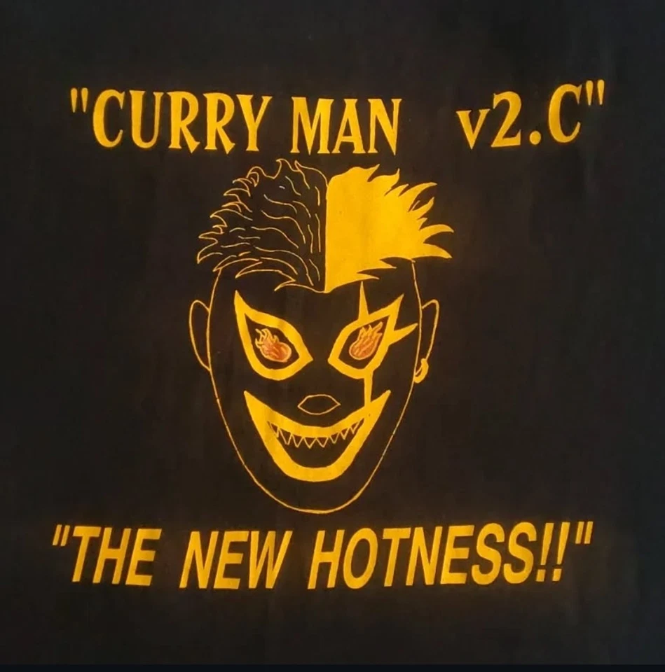 Camisa Curry Man Christopher Daniels Indy De Colección Lucha Profesional ROH TNA WWF ECW Foto 3 de 4