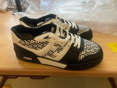 FENDI Match Sneaker White and black Brand NEW Eu größe 45  mit original karton