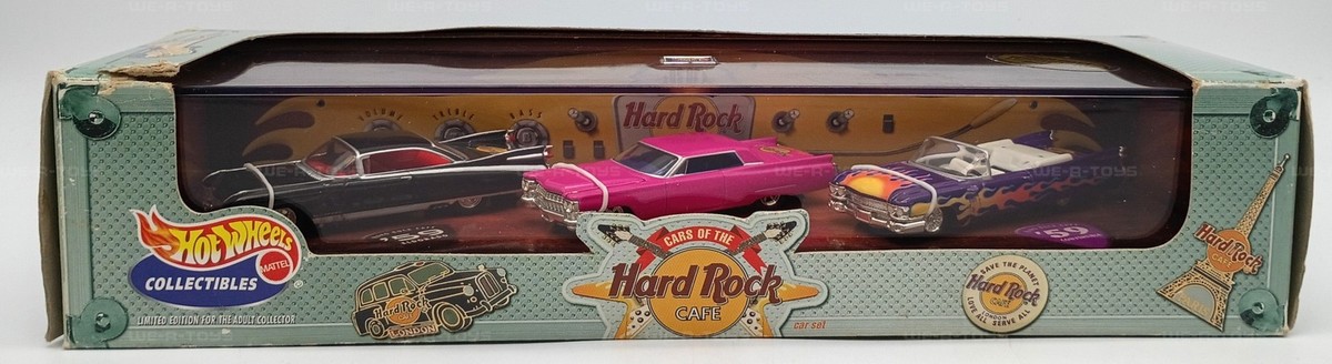 No308.CARS OF THE HARD ROCK CAFE ホットウィール Hot Wheels Cars Of The Hard Rock Cafe Set of 3 Vehicles Cool