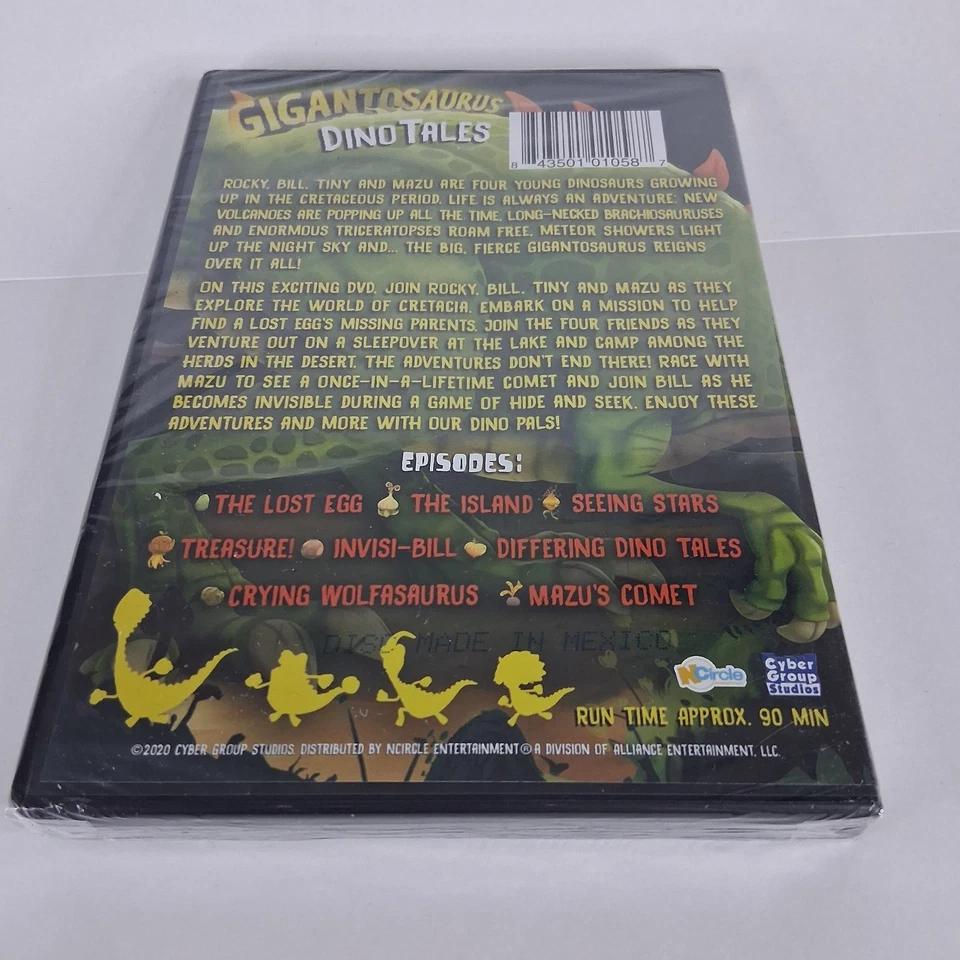 Gigantosaurus: Dino Tales (DVD NEW 2019) Disney Junior Dinosaurs Foto 2 de 4