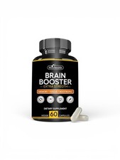 Nootropic Brain Booster Focus Memory  Clarity 60 Count Capsules Bulk Price