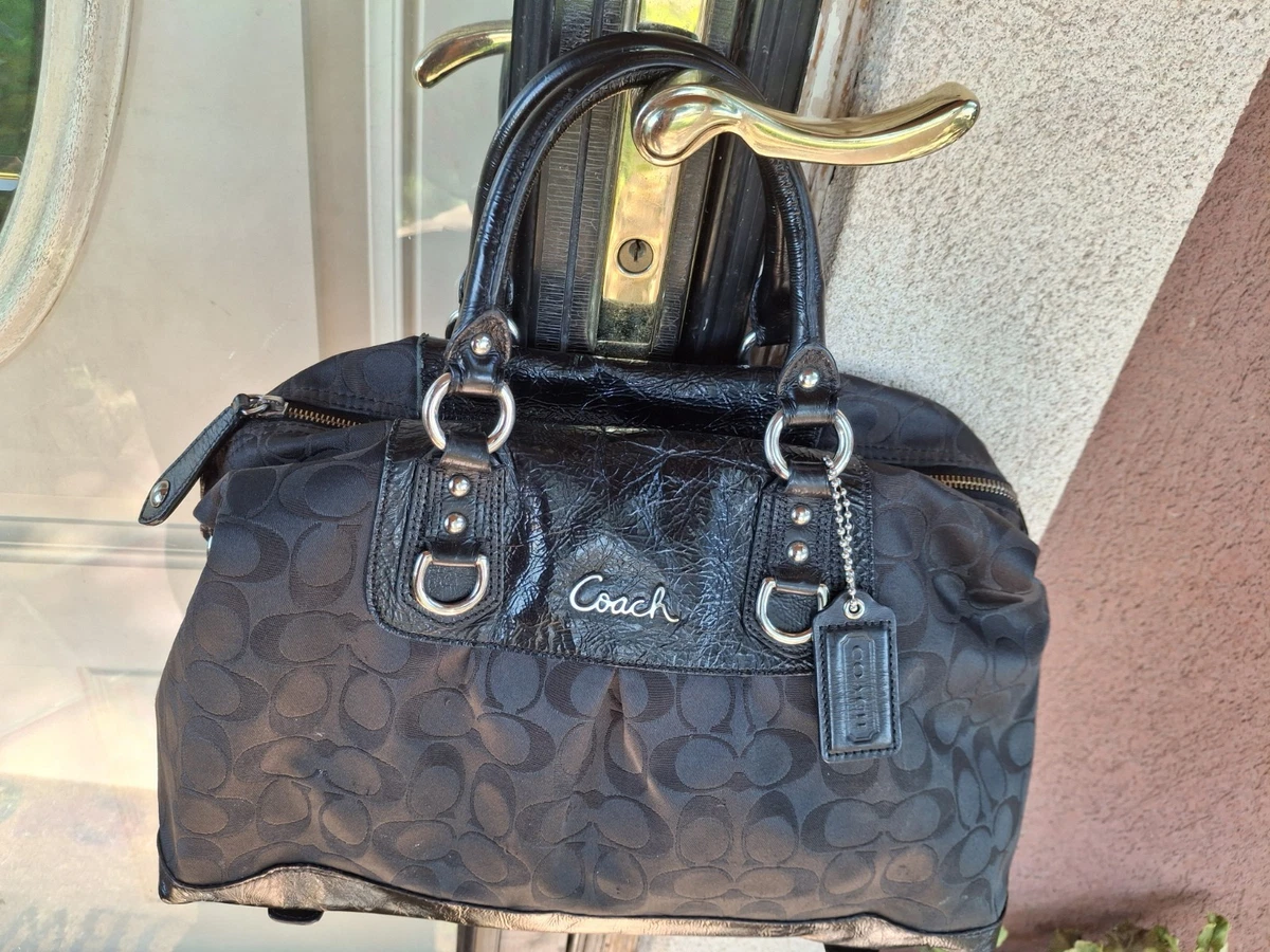 COACHのAshley Vintage Bostonシグネチャー サッチェル） Coach Ashley Signature Satchel for sale - eBay