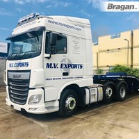 DachträGer + Jumbo LED Flecken + Klarglas LeuchttüRme FüR DAF XF 106 2013 + Raum