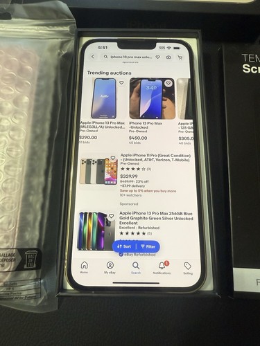 iphone 13 pro max unlocked 512gb gold - Afbeelding 5 van 8