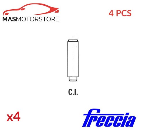 VALVE GUIDES FRECCIA G11308 4PCS A FOR NISSAN KUBISTAR,NOTE,MICRA III,ALMERA II