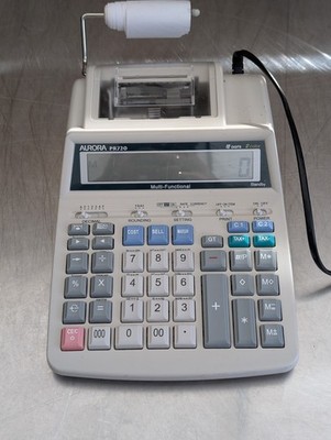 Aurora PR720 Elektronischer Taschenrechner Multifunktion 12-stellig zweifarbig