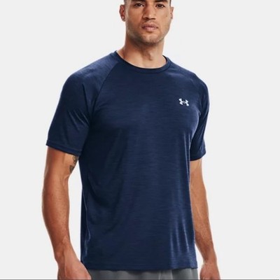 Under Armour Blue Fitted Shirt Sz Medium