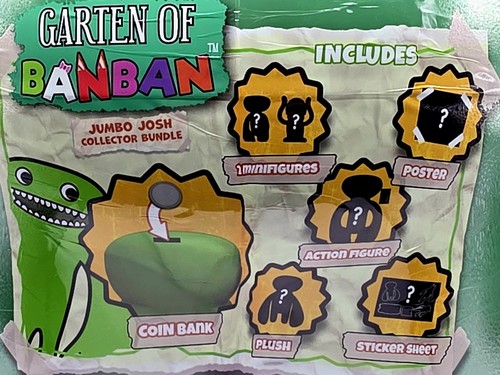 Garten of Banban Jumbo Josh Pacchetto da Collezione Ultimate Head, 8 Articoli! Nuovo - Foto 3 di 5