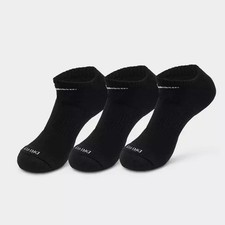 Nike Everyday Plus Cushion Training No-Show Socks 3 Pack - SX6889-010 Dri-Fit